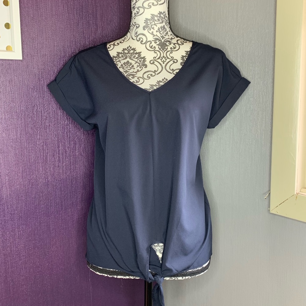 Juicy Couture Navy Blouse